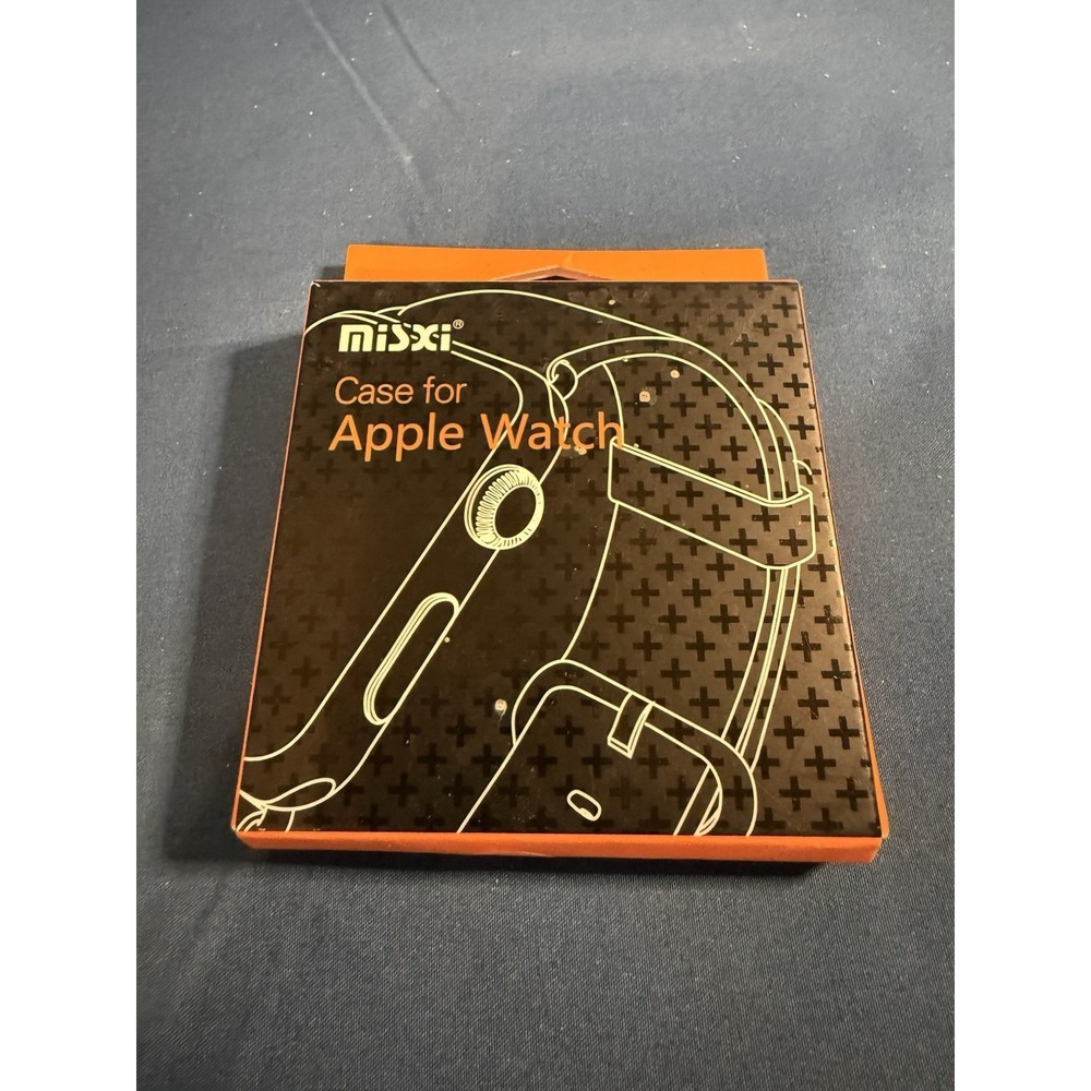 New Misxi Case‎ For Apple Watch Series 6/SE/5/4 40mm, Black & Transparent Cases